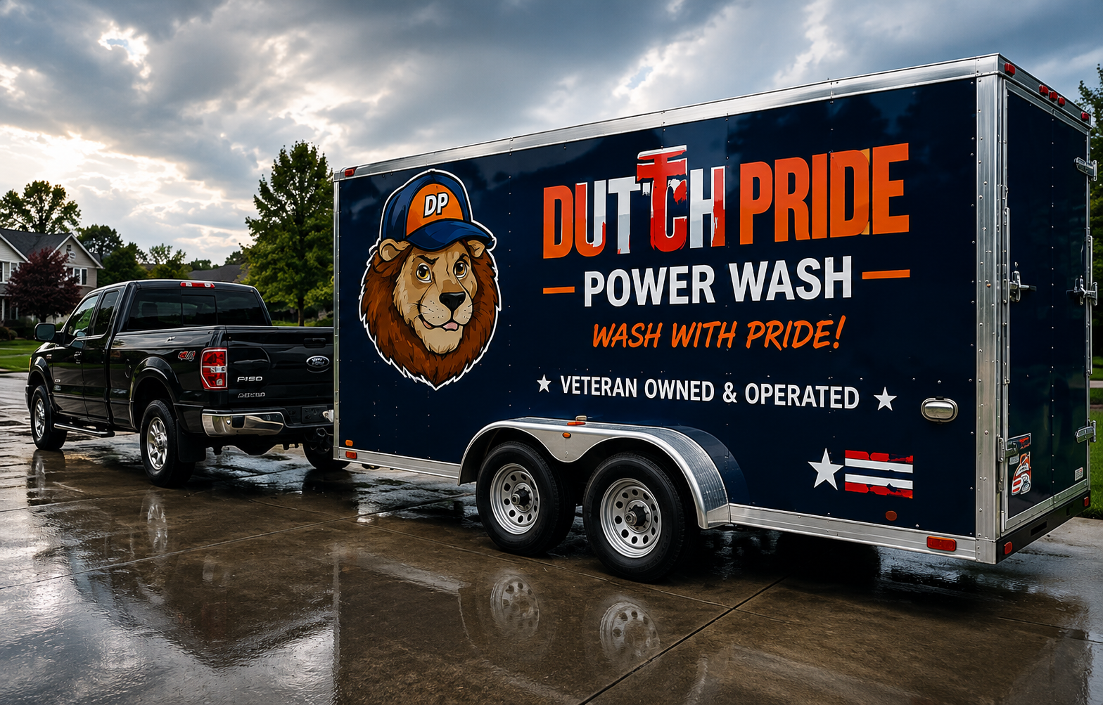 Dutch Pride Power Wash America 250 promotion